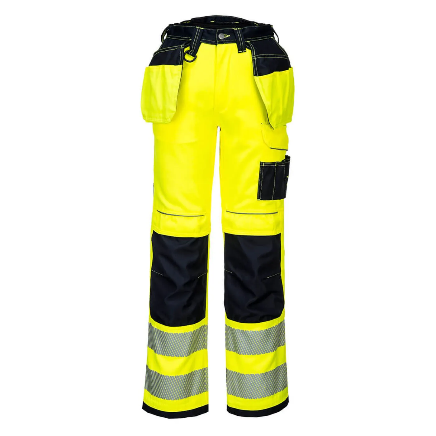 PW306 - Pantaloni Stretch Holster PW3 HiVis / Portwest / Pantaloni, salopete, colanți