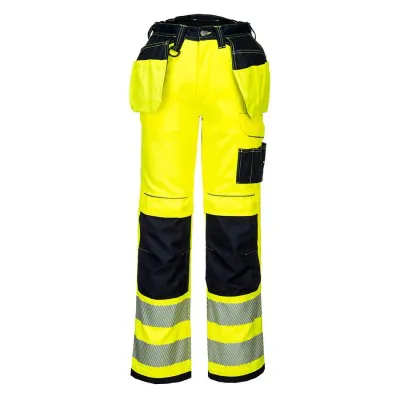 PW306 - Pantaloni Stretch Holster PW3 HiVis / Portwest / Pantaloni, salopete, colanți