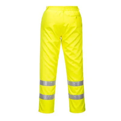 E041 - Pantaloni HiVis polibumbac / Portwest / Pantaloni, salopete, colanți