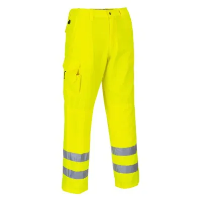 E046 - Pantaloni HiVis Combat / Portwest / Pantaloni, salopete, colanți