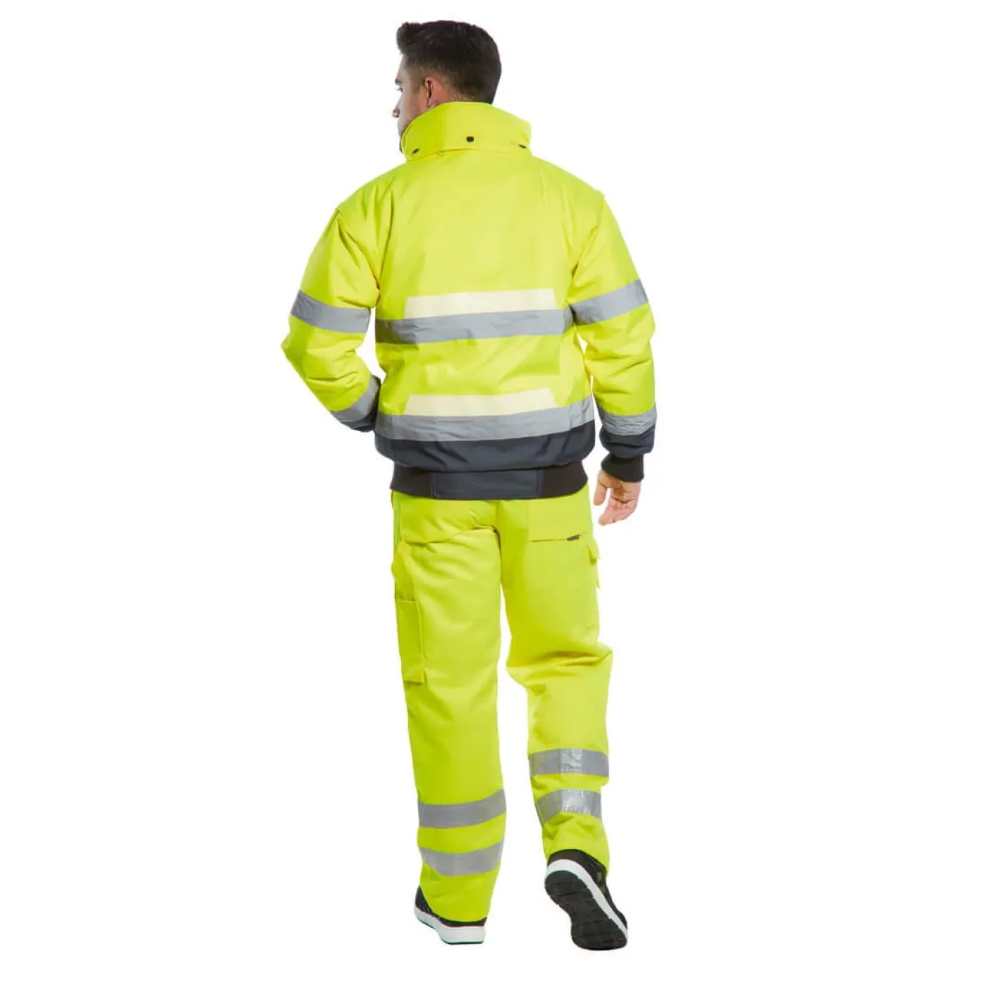 E046 - Pantaloni HiVis Combat / Portwest / Pantaloni, salopete, colanți