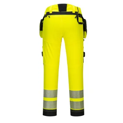 DX442 - Pantaloni DX4 HiVis cu buzunare detașabile / Portwest / Pantaloni, salopete, colanți