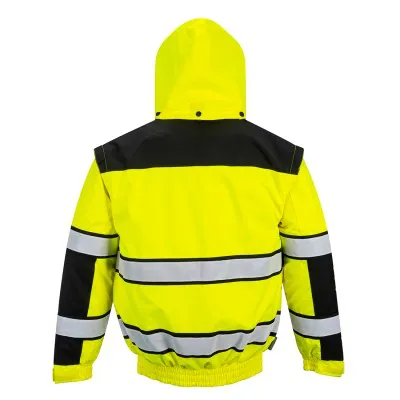 C466 - Jachetă HiVis Bomber Classic 3-in-1 / Portwest / Jachete și geci