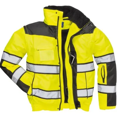 C466 - Jachetă HiVis Bomber Classic 3-in-1 / Portwest / Jachete și geci