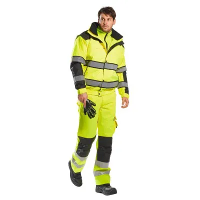 C466 - Jachetă HiVis Bomber Classic 3-in-1 / Portwest / Jachete și geci