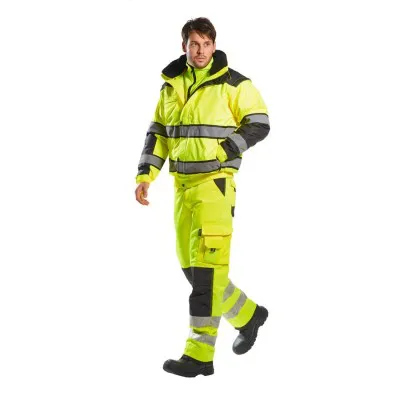 C466 - Jachetă HiVis Bomber Classic 3-in-1 / Portwest / Jachete și geci