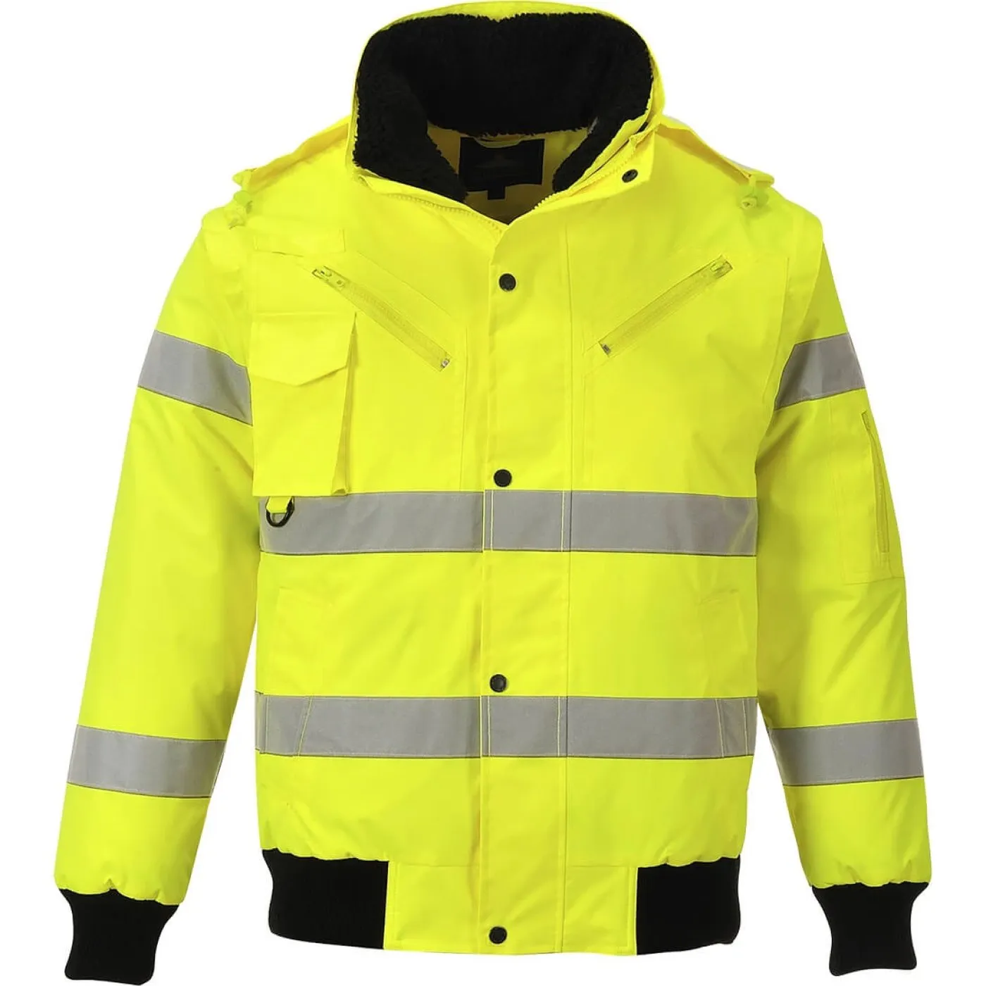 C467 - Jachetă HiVis Bomber 3-in-1 / Portwest / Jachete și geci