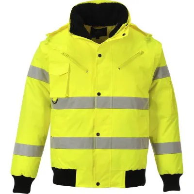 C467 - Jachetă HiVis Bomber 3-in-1 / Portwest / Jachete și geci