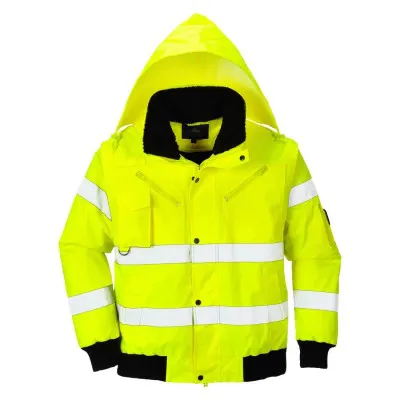 C467 - Jachetă HiVis Bomber 3-in-1 / Portwest / Jachete și geci