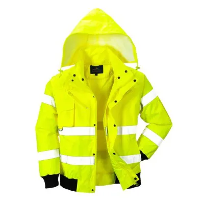 C467 - Jachetă HiVis Bomber 3-in-1 / Portwest / Jachete și geci