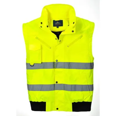 C467 - Jachetă HiVis Bomber 3-in-1 / Portwest / Jachete și geci
