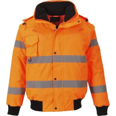C467 - Jachetă HiVis Bomber 3-in-1 / Portwest / Jachete și geci