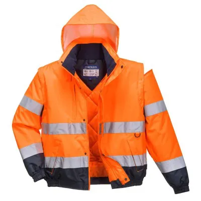 C468 - Jachetă HiVis 2-in-1 / Portwest / Jachete și geci