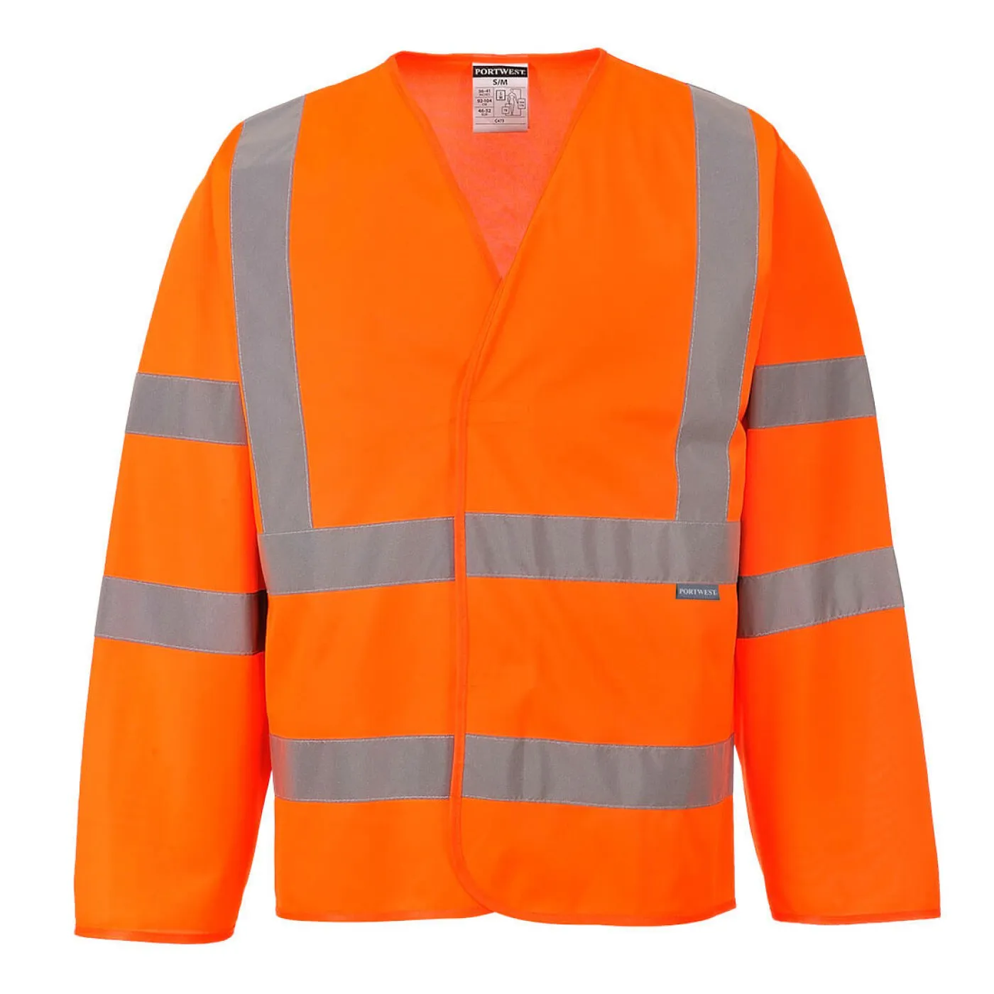 C473 - Jachetă HiVis Two Band & Brace / Portwest / Veste de lucru și de semnalizare