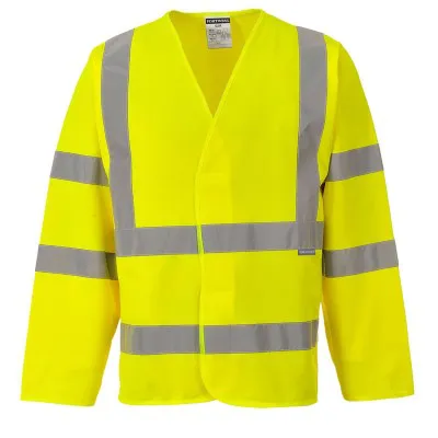 C473 - Jachetă HiVis Two Band & Brace / Portwest / Veste de lucru și de semnalizare