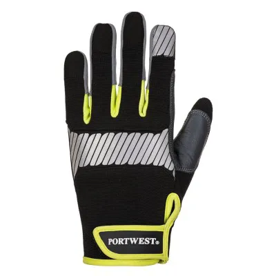 A770 - Mănuși General Utility PW3 / Portwest / Mănuși de protecție din piele sintetică cu textil
