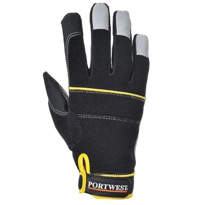 A710 - Mănuși Tradesman – High Performance / Portwest / Mănuși de protecție din piele sintetică cu textil