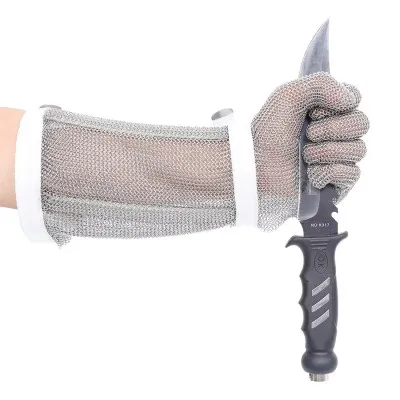 AC10 - Mănușă de zale cu mâneca 45cm / Portwest / Produse din zale
