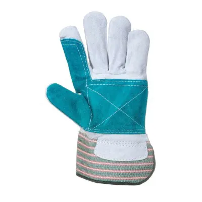 A230 - Mănuși Double Palm Rigger / Portwest / Mănuși de protecție din piele cu textil