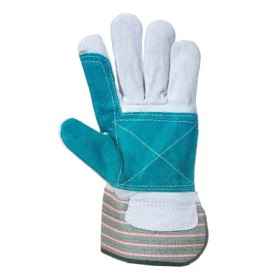 A229 - Mănuși Clasic Double Palm Rigger / Portwest / Mănuși de protecție din piele cu textil