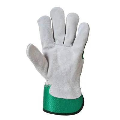 A220 - Mănuși Premium Chrome Rigger / Portwest / Mănuși de protecție din piele cu textil