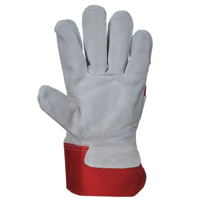 A220 - Mănuși Premium Chrome Rigger / Portwest / Mănuși de protecție din piele cu textil