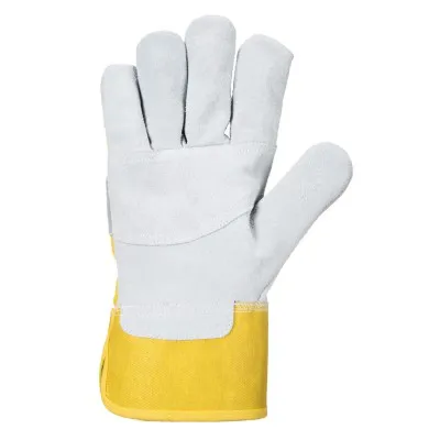A220 - Mănuși Premium Chrome Rigger / Portwest / Mănuși de protecție din piele cu textil