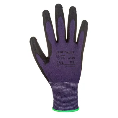 A195 - Mănuși PU- Touchscreen / Portwest / Mănuși de protecție din material textil impregnate