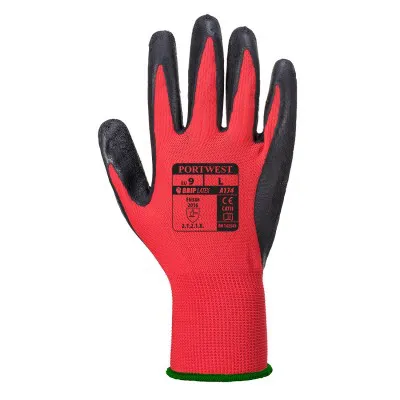A174 - Mănuși Latex Flex Grip / Portwest / Mănuși de protecție din material textil impregnate