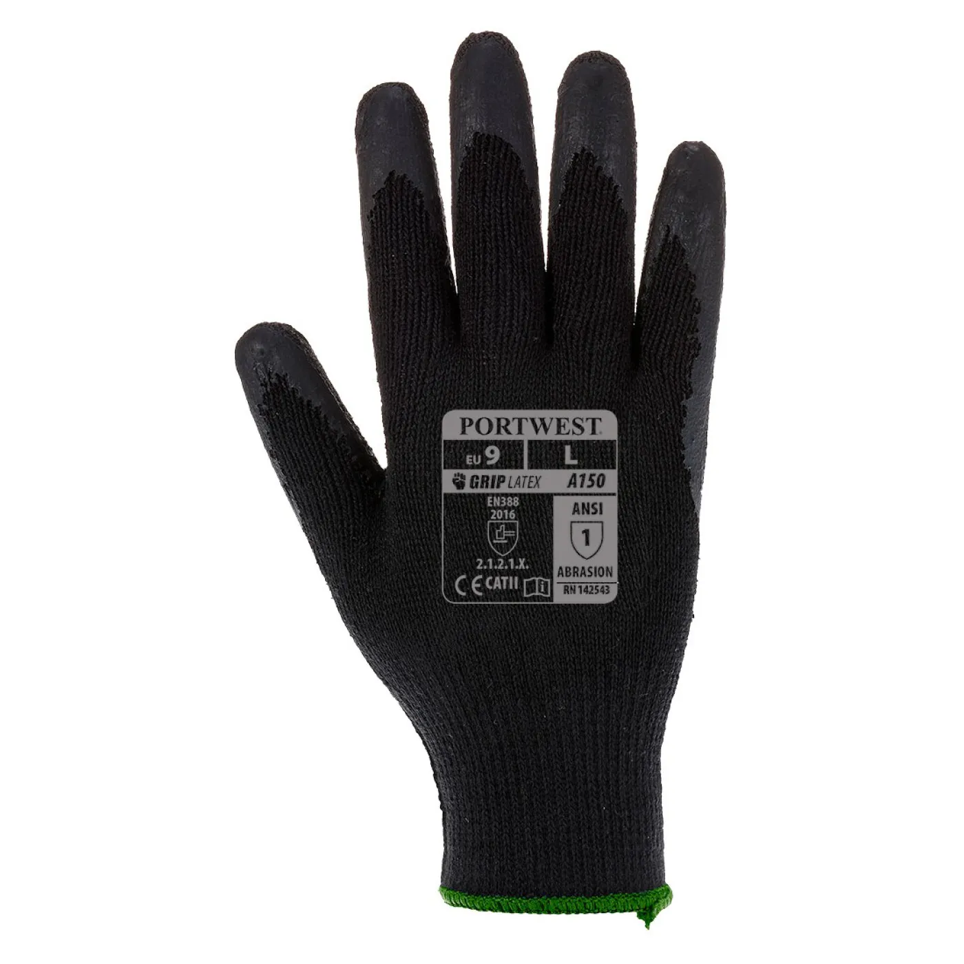 A150 - Mănuși Classic Grip / Portwest / Mănuși de protecție din material textil impregnate