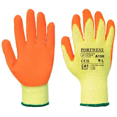 A150 - Mănuși Classic Grip / Portwest / Mănuși de protecție din material textil impregnate