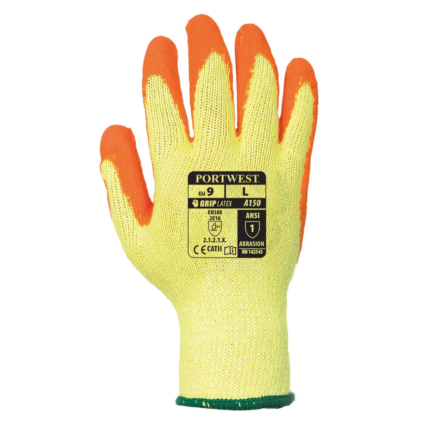 A150 - Mănuși Classic Grip / Portwest / Mănuși de protecție din material textil impregnate
