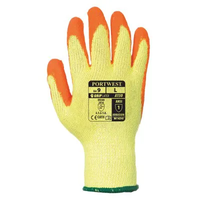A150 - Mănuși Classic Grip / Portwest / Mănuși de protecție din material textil impregnate