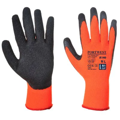 A140 - Mănuși Thermal Grip / Portwest / Mănuși de protecție din material textil impregnate