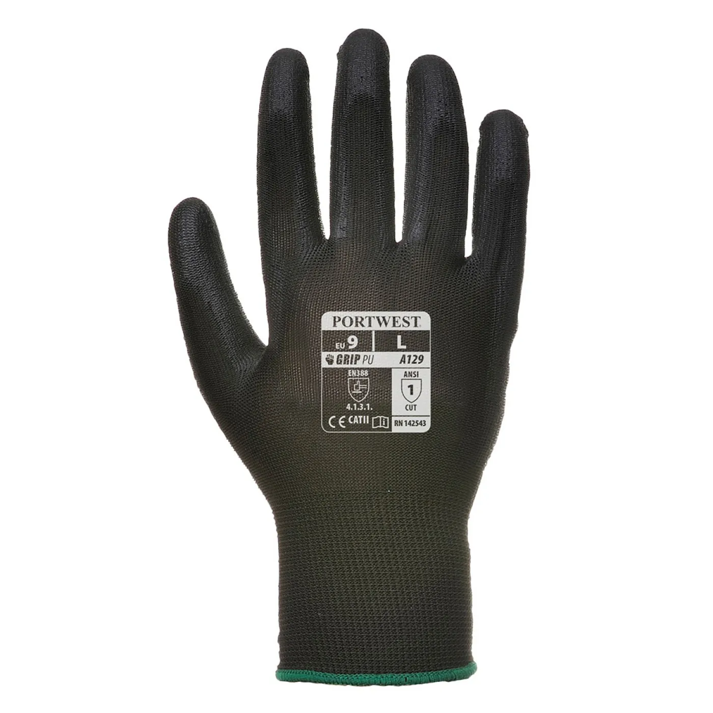 A129 - Mănuși PU Palm (480 buc.) / Portwest / Mănuși de protecție din material textil impregnate