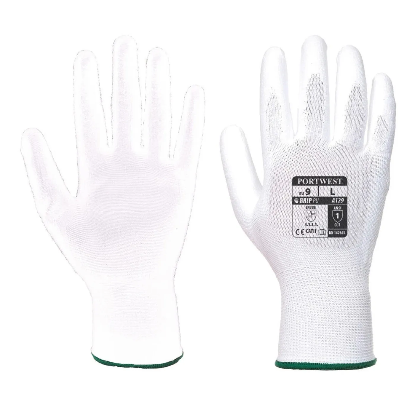 A129 - Mănuși PU Palm (480 buc.) / Portwest / Mănuși de protecție din material textil impregnate