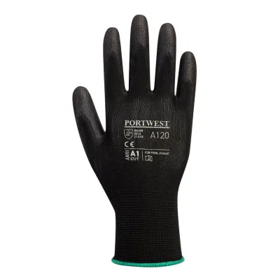 A120 - Mănuși PU Palm / Portwest / Mănuși de protecție din material textil impregnate