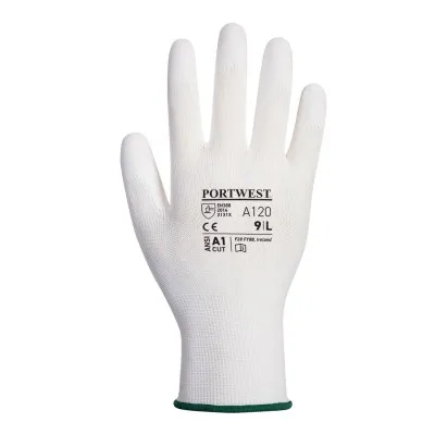 A120 - Mănuși PU Palm / Portwest / Mănuși de protecție din material textil impregnate