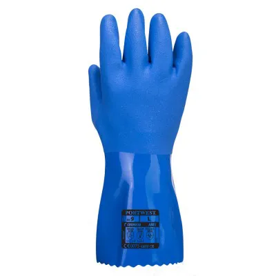 A881 - Mănuși de protecție chimică Marine Ultra PVC / Portwest / Mănuși de protecție chimică
