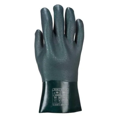 A827 - Mănuși Double Dippeddin PVC 27 cm / Portwest / Mănuși de protecție chimică