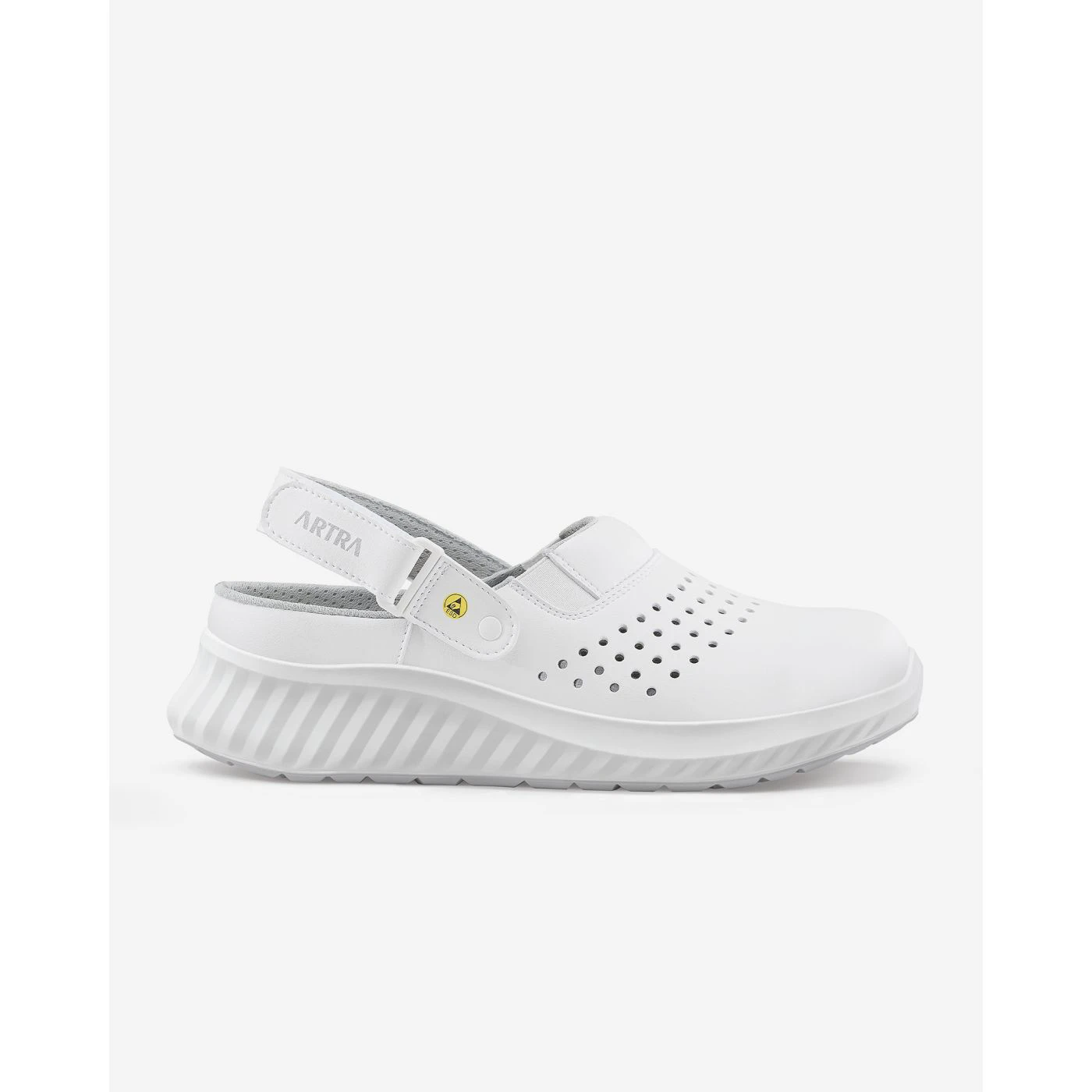 Saboți de protecție ART 702 AIR 1010 SB A E FO ESD / Artra / Sandale de protecție, saboți de lucru, galoși din PVC