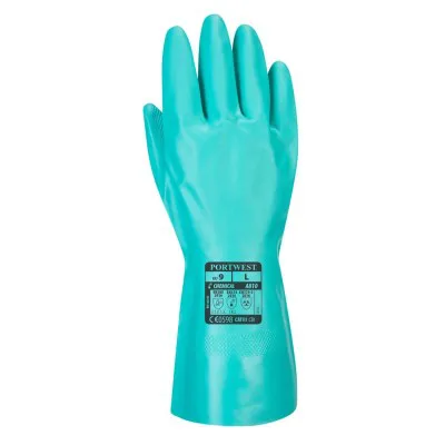A810 - Mănuși de protecție chimică Nitrosafe Chemical / Portwest / Mănuși de protecție chimică