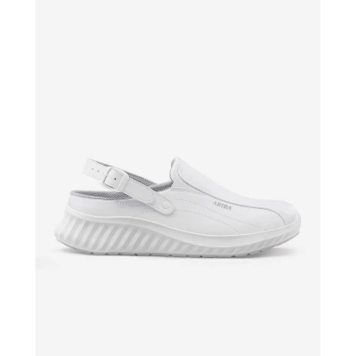 Saboți de protecție ARVA 6017 1010 SB A E FO / Artra / Sandale de protecție, saboți de lucru, galoși din PVC