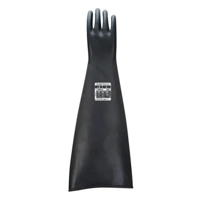A802 - Mănuși Latex Cauciuc Heavyweight 44 cm / Portwest / Mănuși de protecție chimică