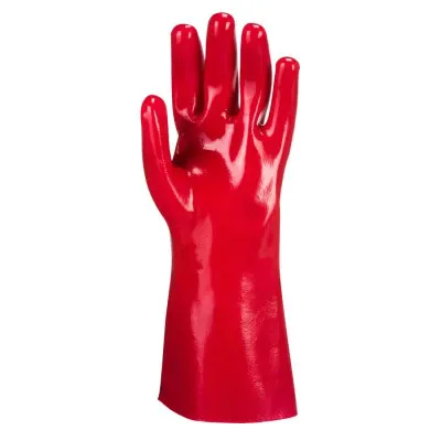 A435 - Mănuși din PVC 35 cm / Portwest / Mănuși de protecție chimică