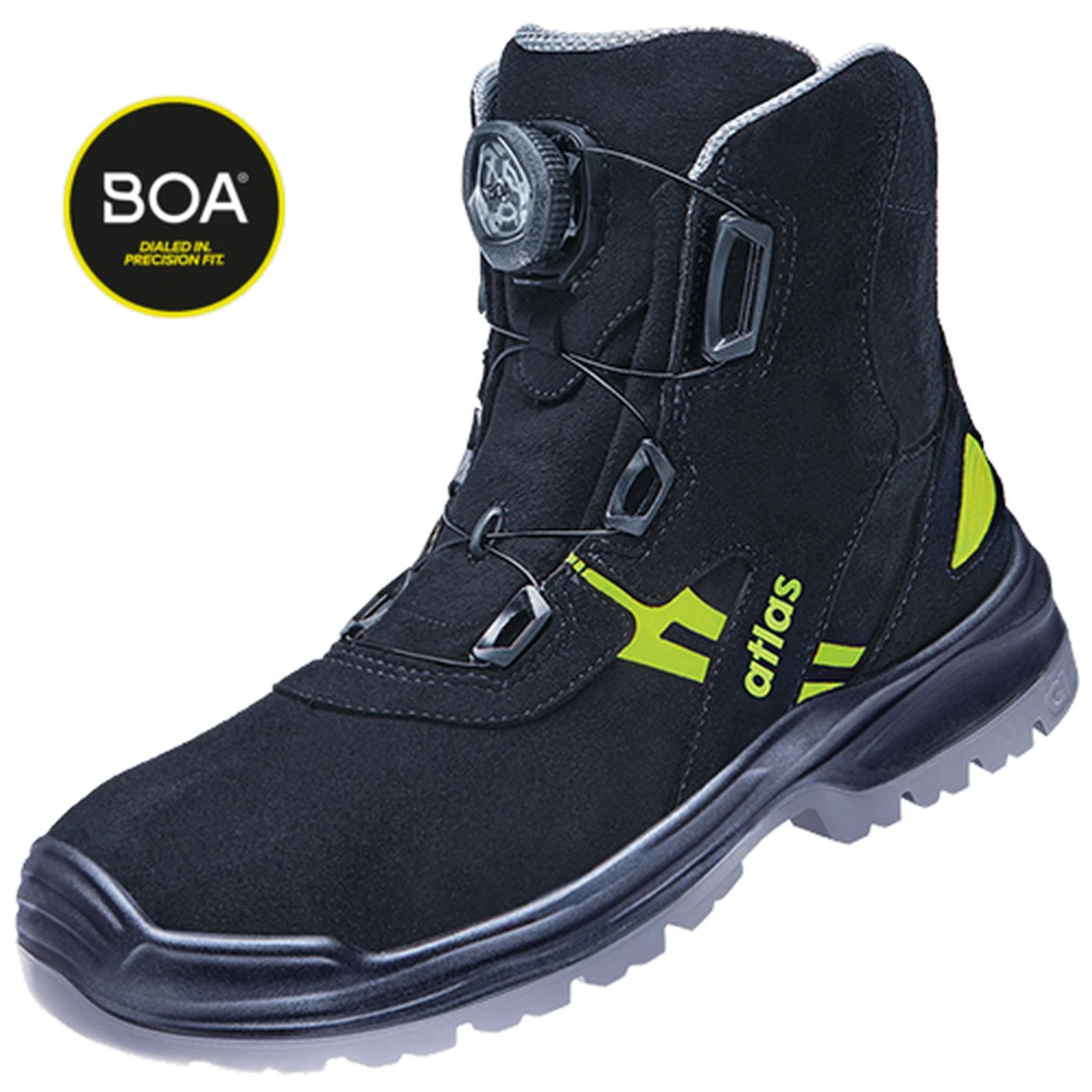 Bocanci de protecție FLASH 8255 XP BOA ESD S3S SR / Atlas / Bocanci de protecție și ghete de lucru