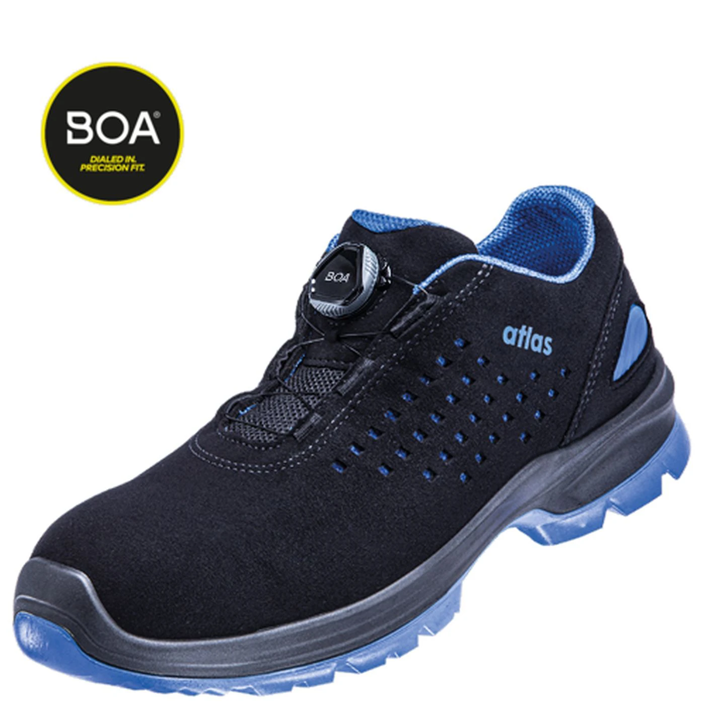 Pantofi de protecție SL 940 BOA blue ESD S1 SR / Atlas / Pantofi de protecție, outdoor și de lucru