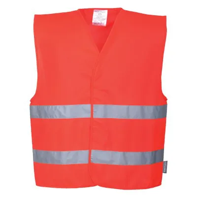 C474 - Vestă HiVis Two Band / Portwest / Veste de lucru și de semnalizare