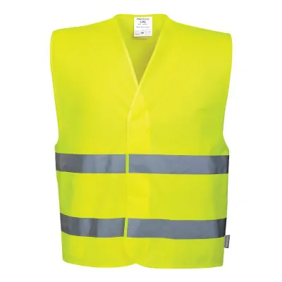 C474 - Vestă HiVis Two Band / Portwest / Veste de lucru și de semnalizare