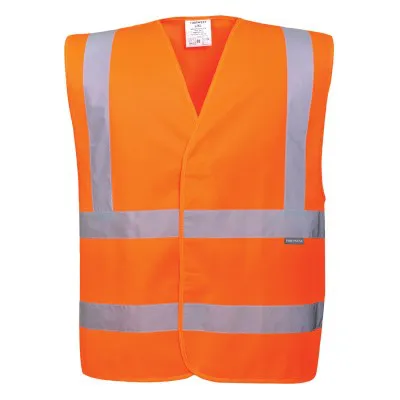 C470 - Vestă HiVis Two Band & Brace / Portwest / Veste de lucru și de semnalizare
